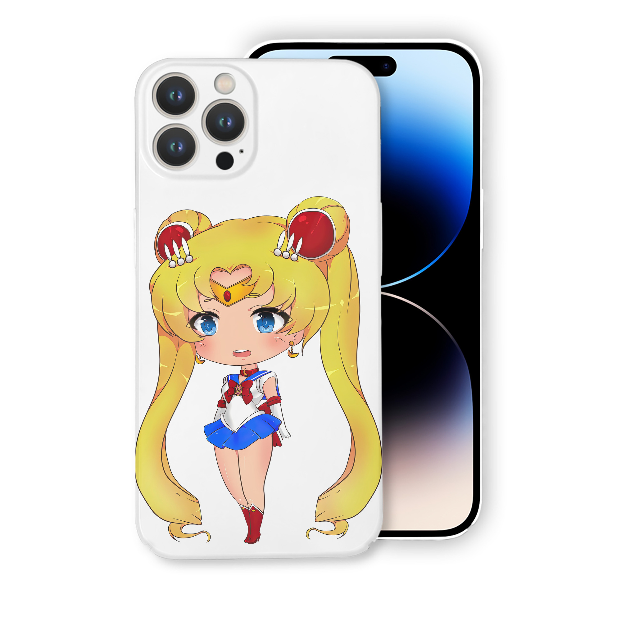 （画像用） 美少女戦士セーラームーン 月野 うさぎ つきの うさぎ Sailor Moon Tsukino Usagi 【iPhone 14シリーズ対応】ハードケース